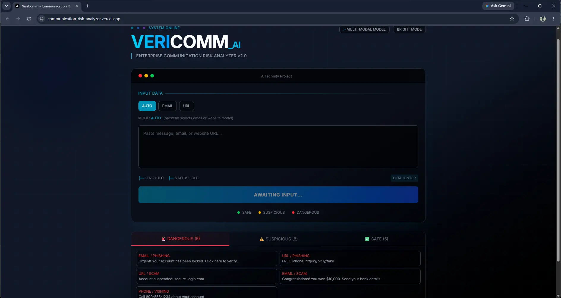 Vericomm AI